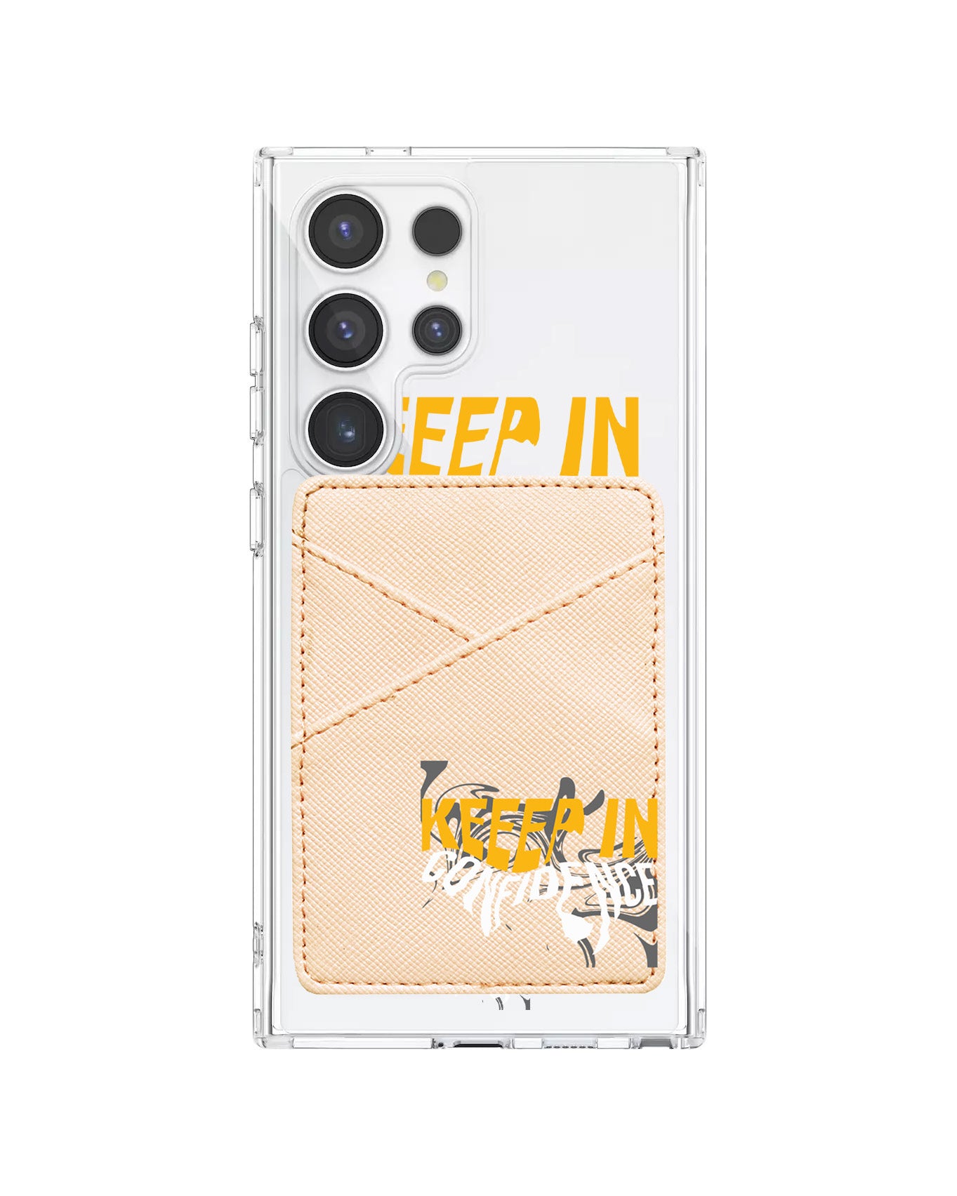 Android Phone Wallet Case - Keep In Confidence