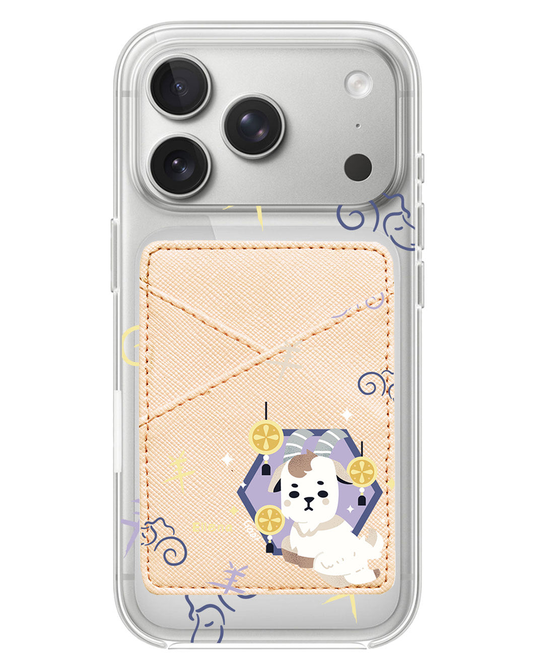 iPhone Phone Wallet Case - Shio Goat