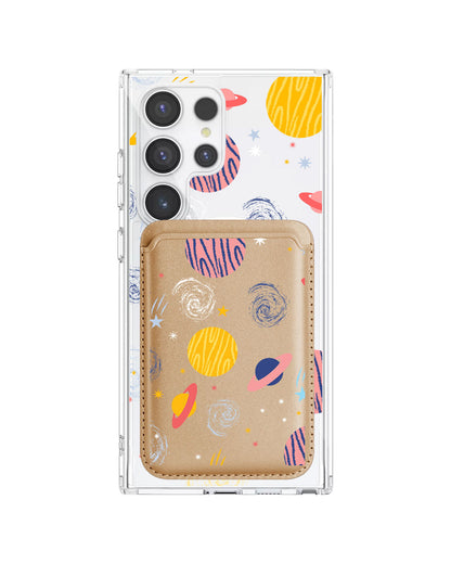 Android Magnetic Wallet Case - Planetarium 2.0