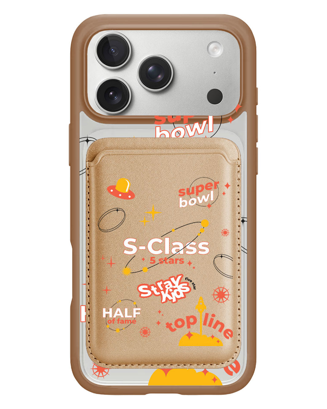 iPhone Magnetic Wallet Case - Stray Kids 5stars