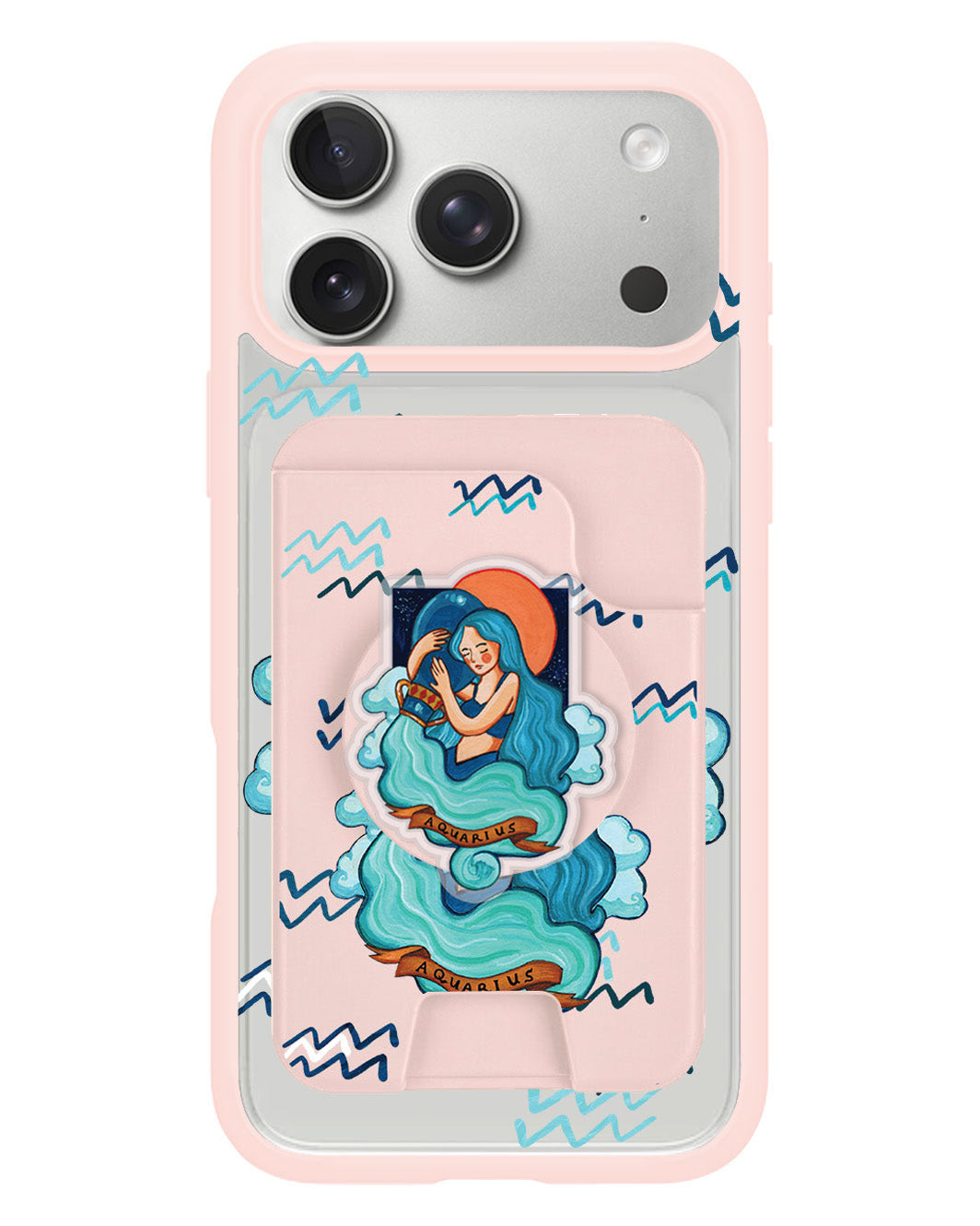 iPhone Magpop Wallet - Aquarius