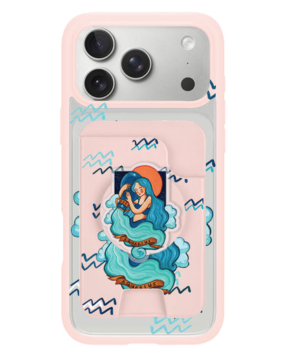 iPhone Magpop Wallet - Aquarius