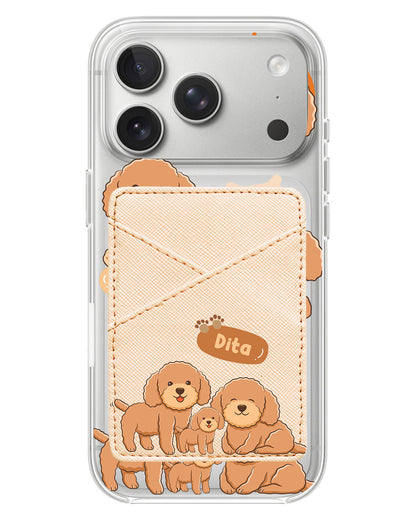 iPhone Phone Wallet Case - Poodle Squad 4.0