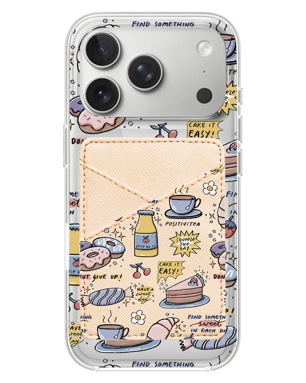 iPhone Phone Wallet Case - Sweets