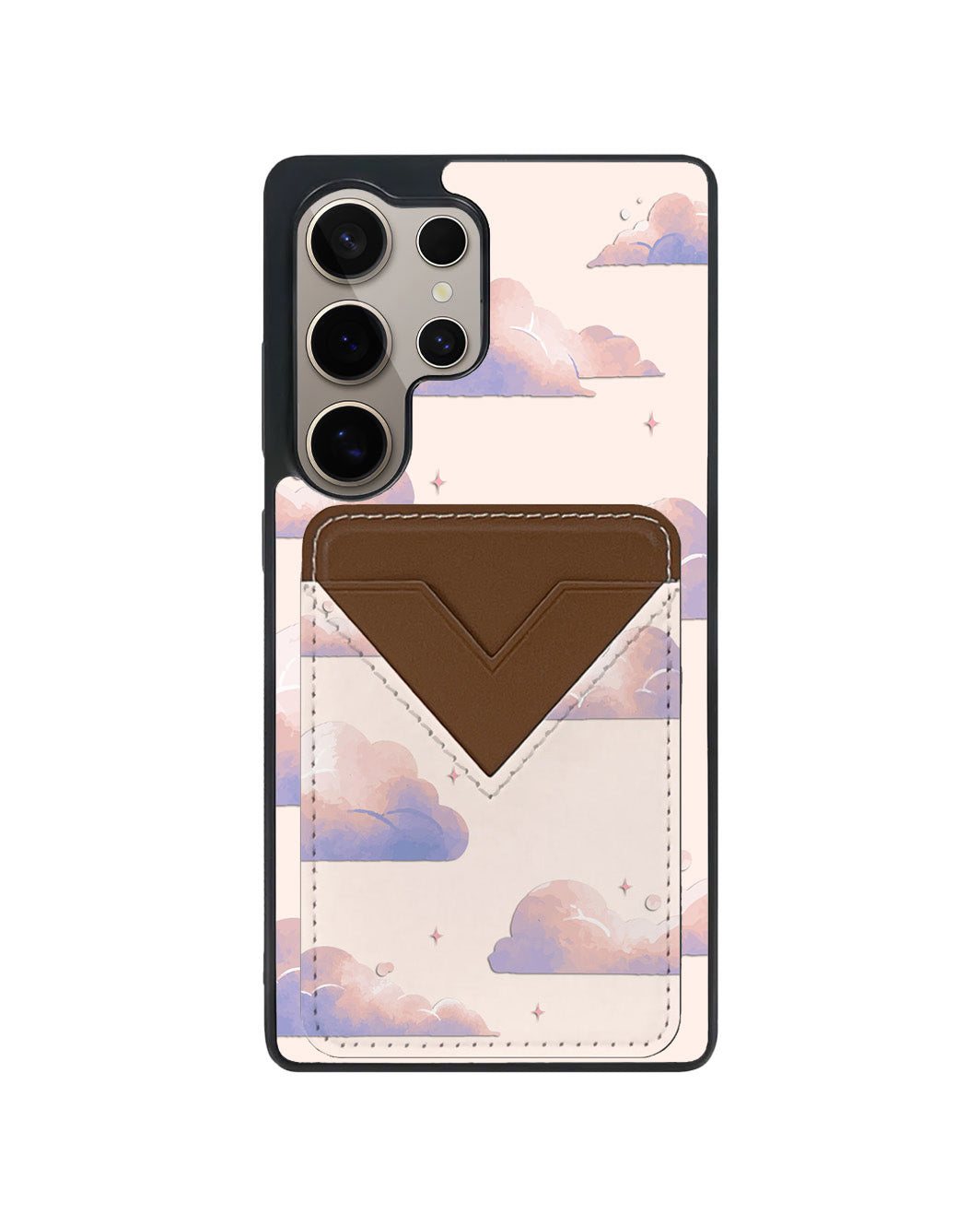 Android Avant Wallet Case - Pastel Clouds