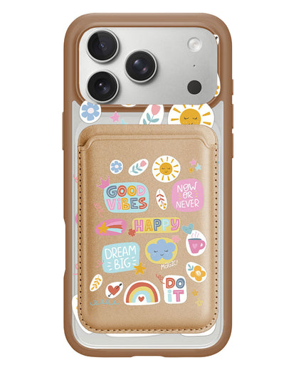 iPhone Magnetic Wallet Case - Good Day 2.0