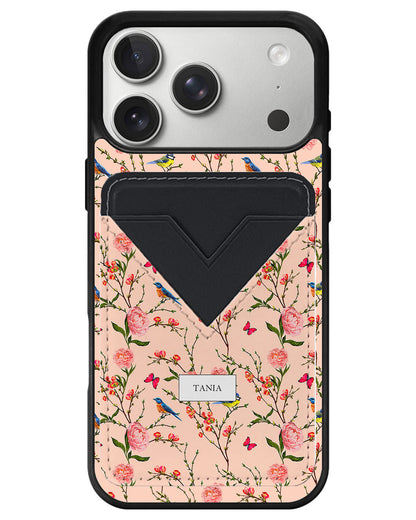 iPhone Avant Wallet Case - Flora Gardenia