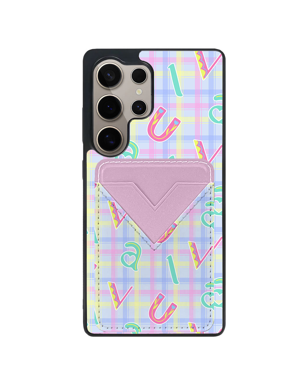 Android Avant Wallet Case - Playful Monogram 6.0