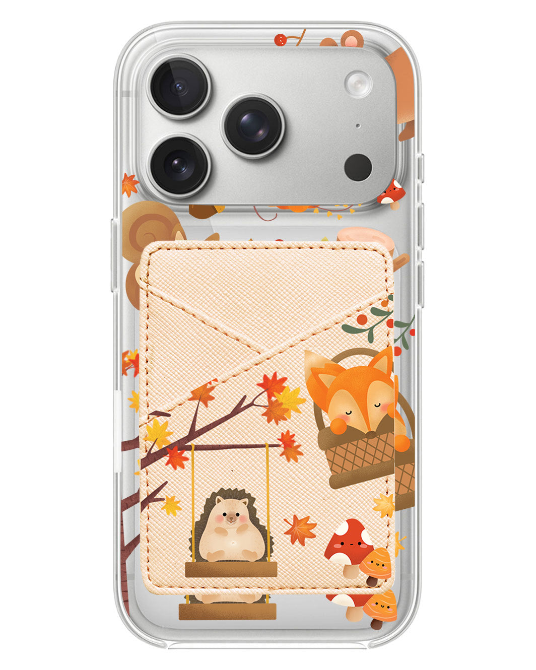 iPhone Phone Wallet Case - Autumn
