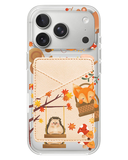 iPhone Phone Wallet Case - Autumn