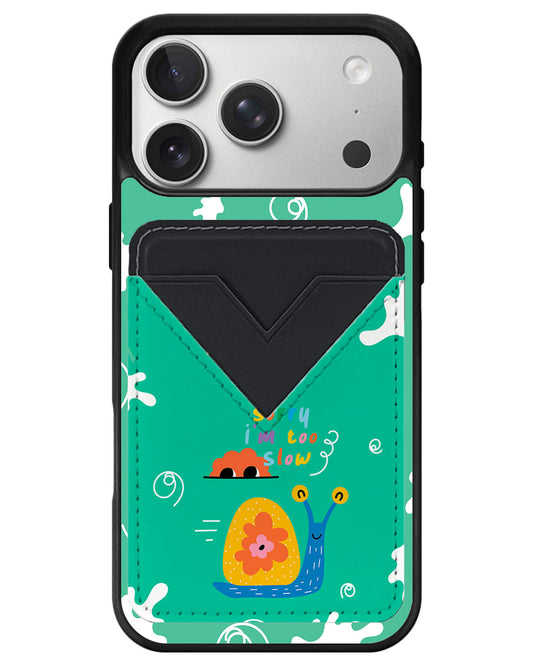 iPhone Avant Wallet Case - Sorry Being Slow