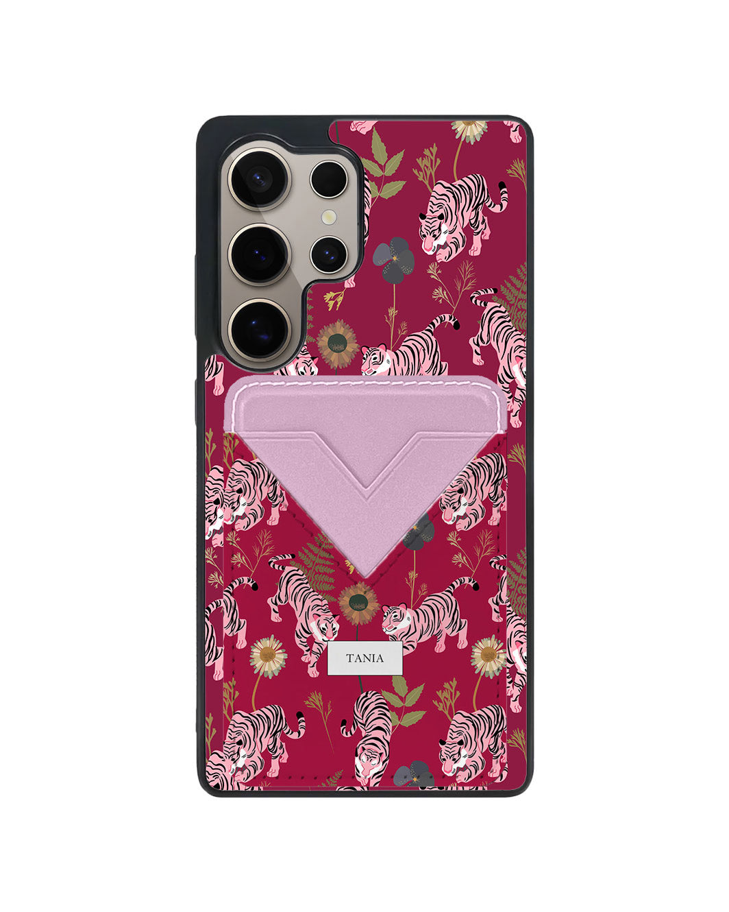 Android Avant Wallet Case - Tigre Rosa