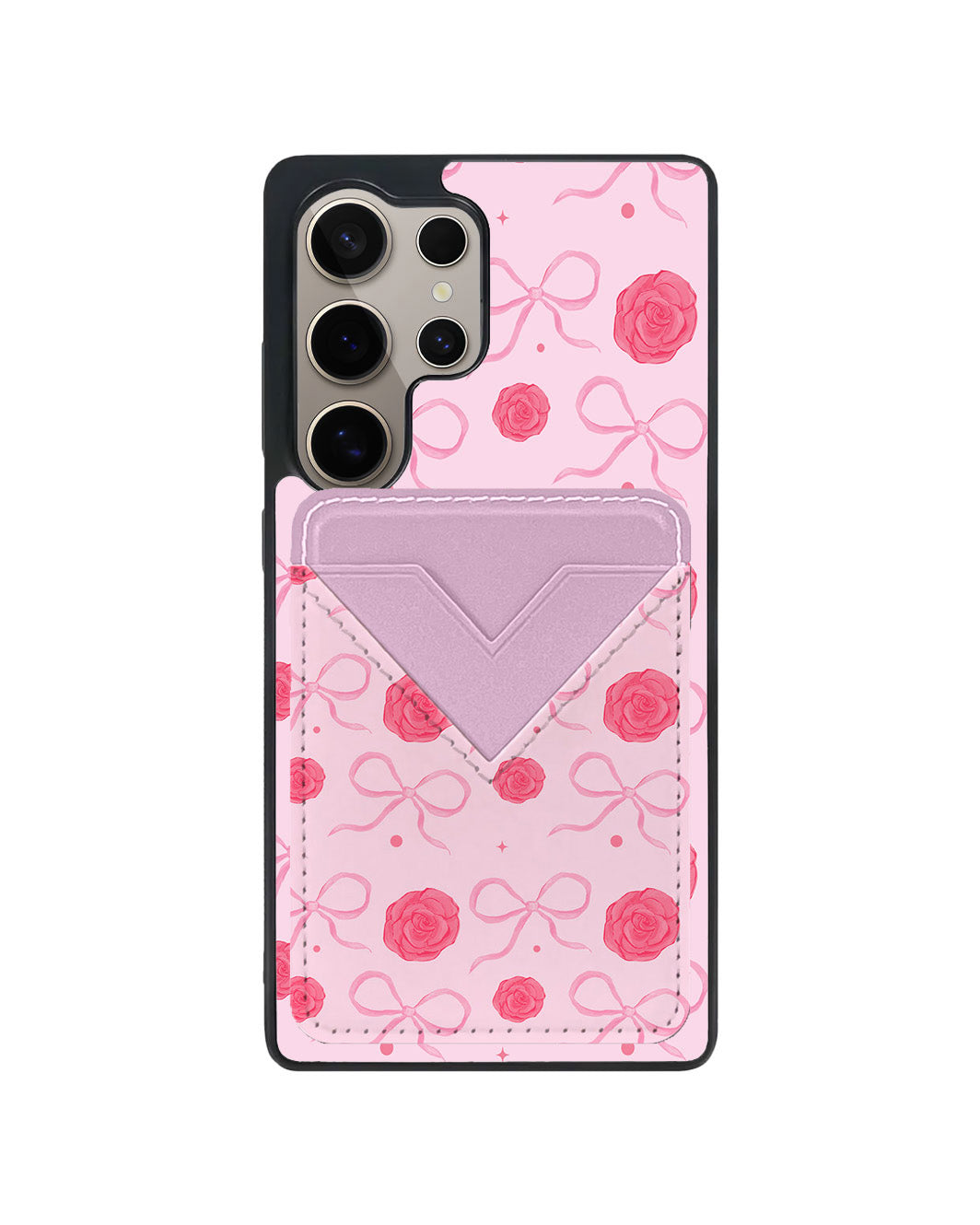 Android Avant Wallet Case - Coquette Rose
