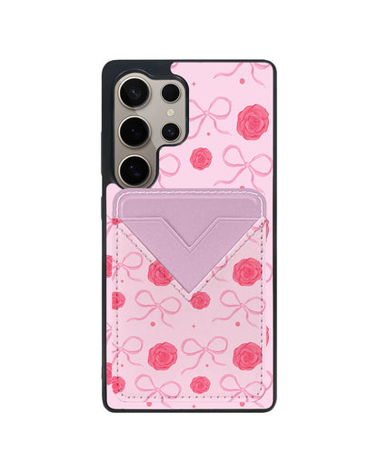 Android Avant Wallet Case - Coquette Rose