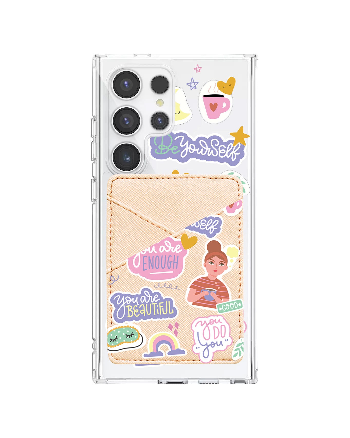 Android Phone Wallet Case - Be Yourself