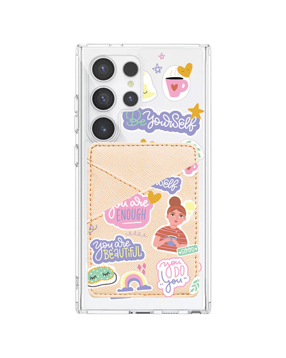 Android Phone Wallet Case - Be Yourself