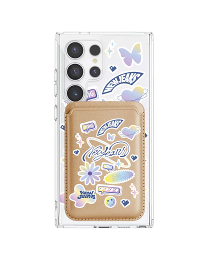 Android Magnetic Wallet Case - NewJeans OMG 2.0