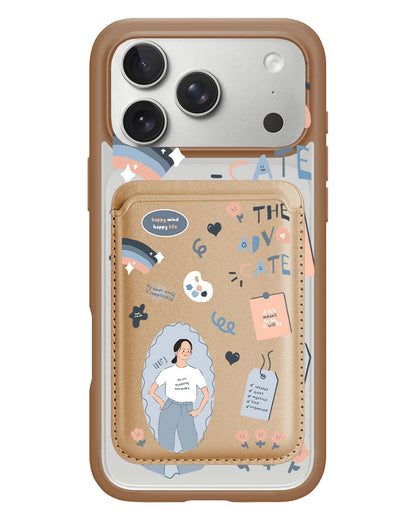 iPhone Magnetic Wallet Case - INFJ