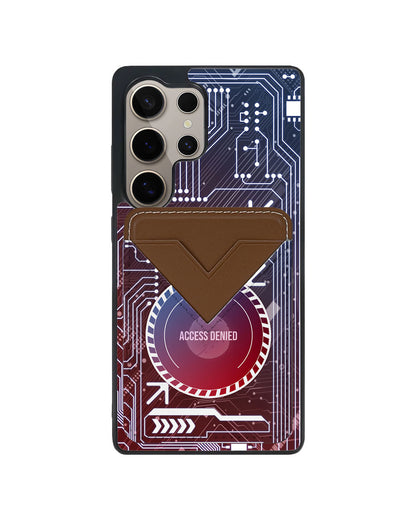 Android Avant Wallet Case - Circuit 2.0 Red