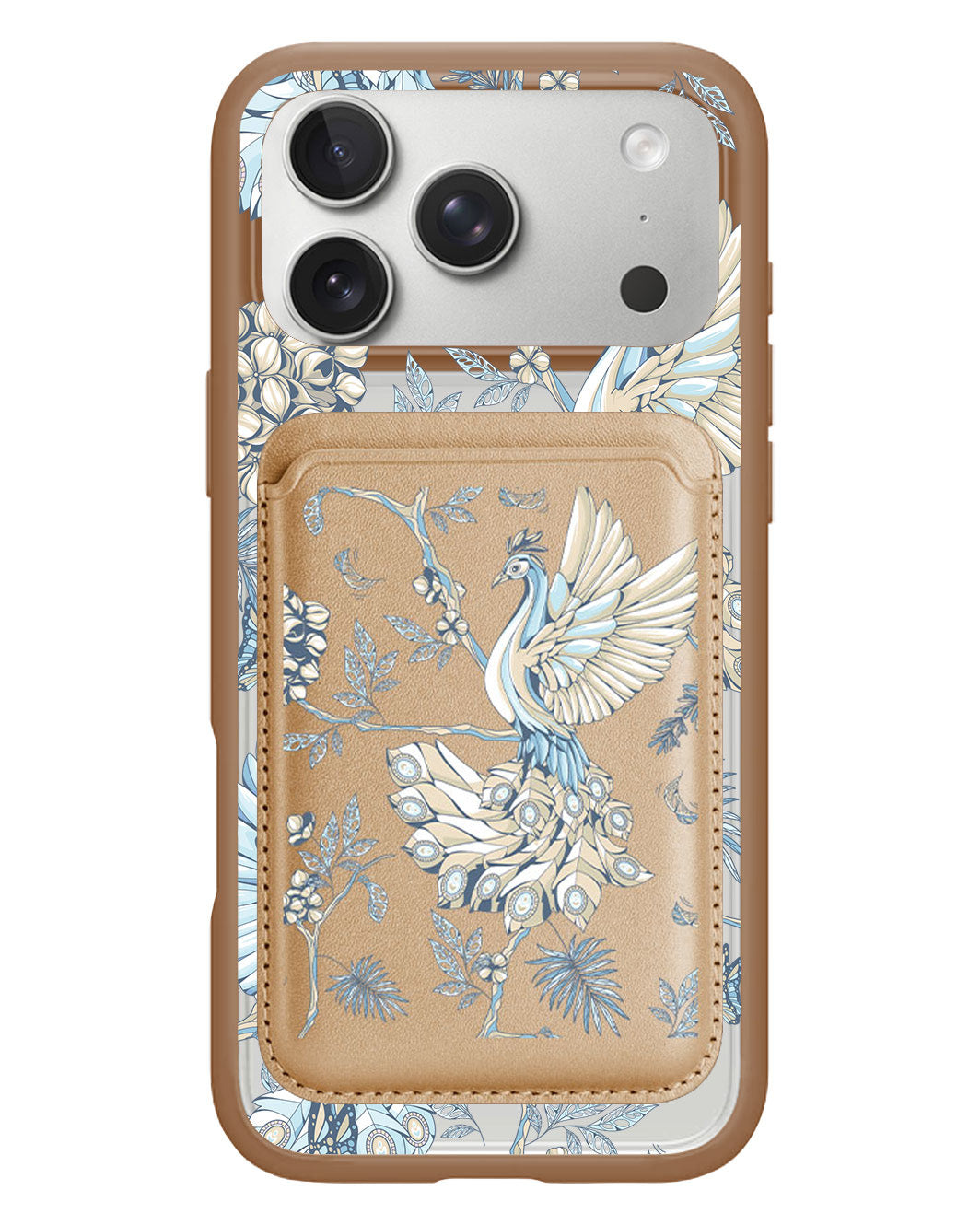 iPhone Magnetic Wallet Case - Peacock 5.0