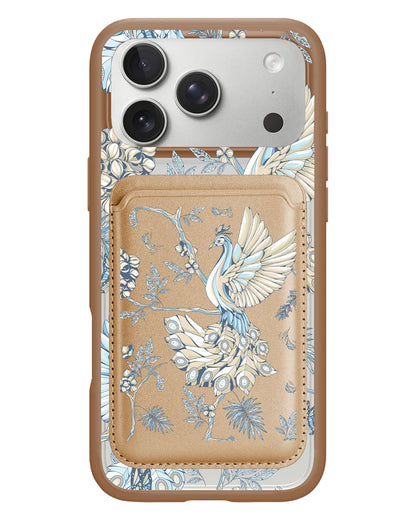 iPhone Magnetic Wallet Case - Peacock 5.0