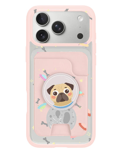 iPhone Magpop Wallet - Pugstronaut