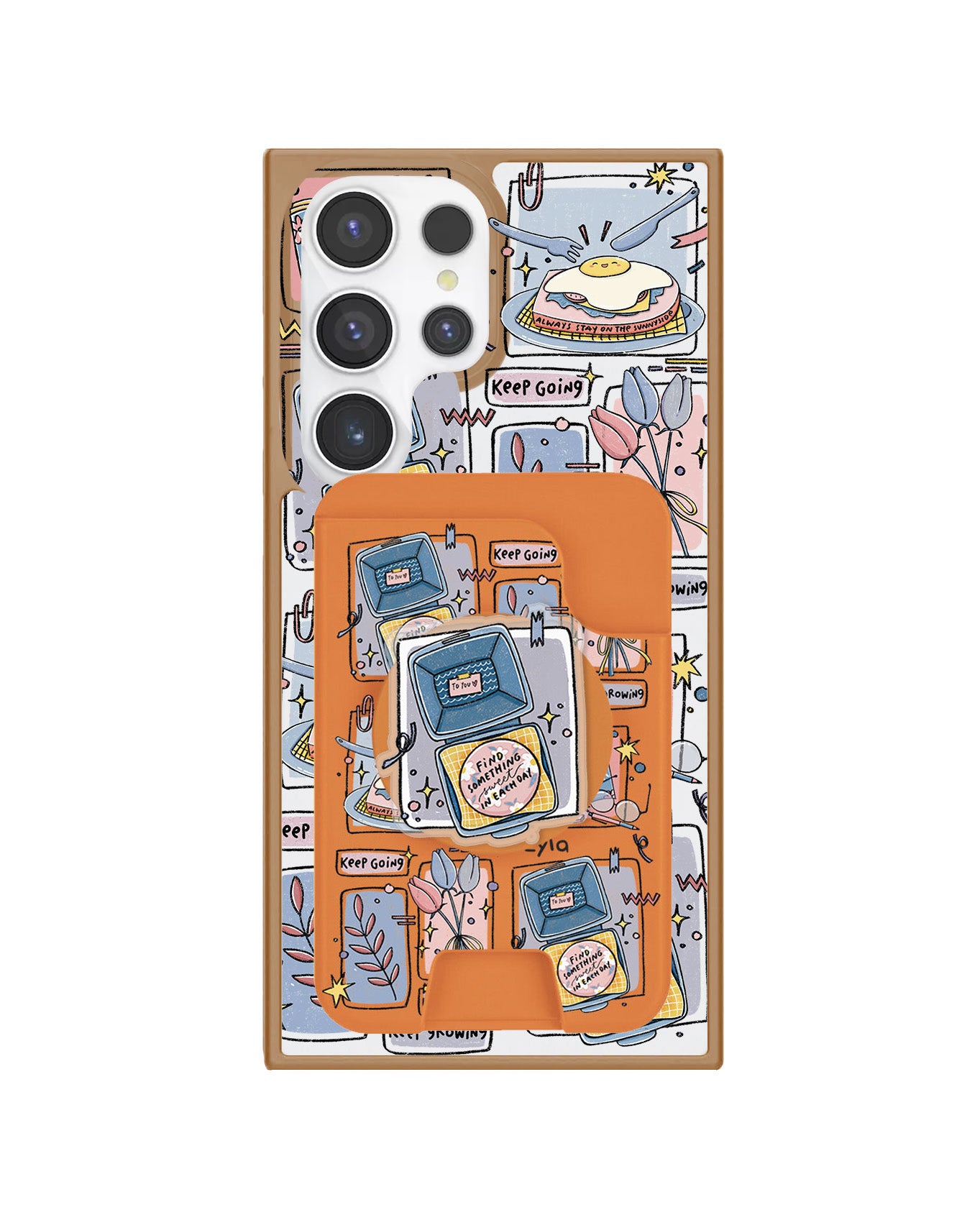 Android Magpop Wallet - Grow (Sunnysidearteu)