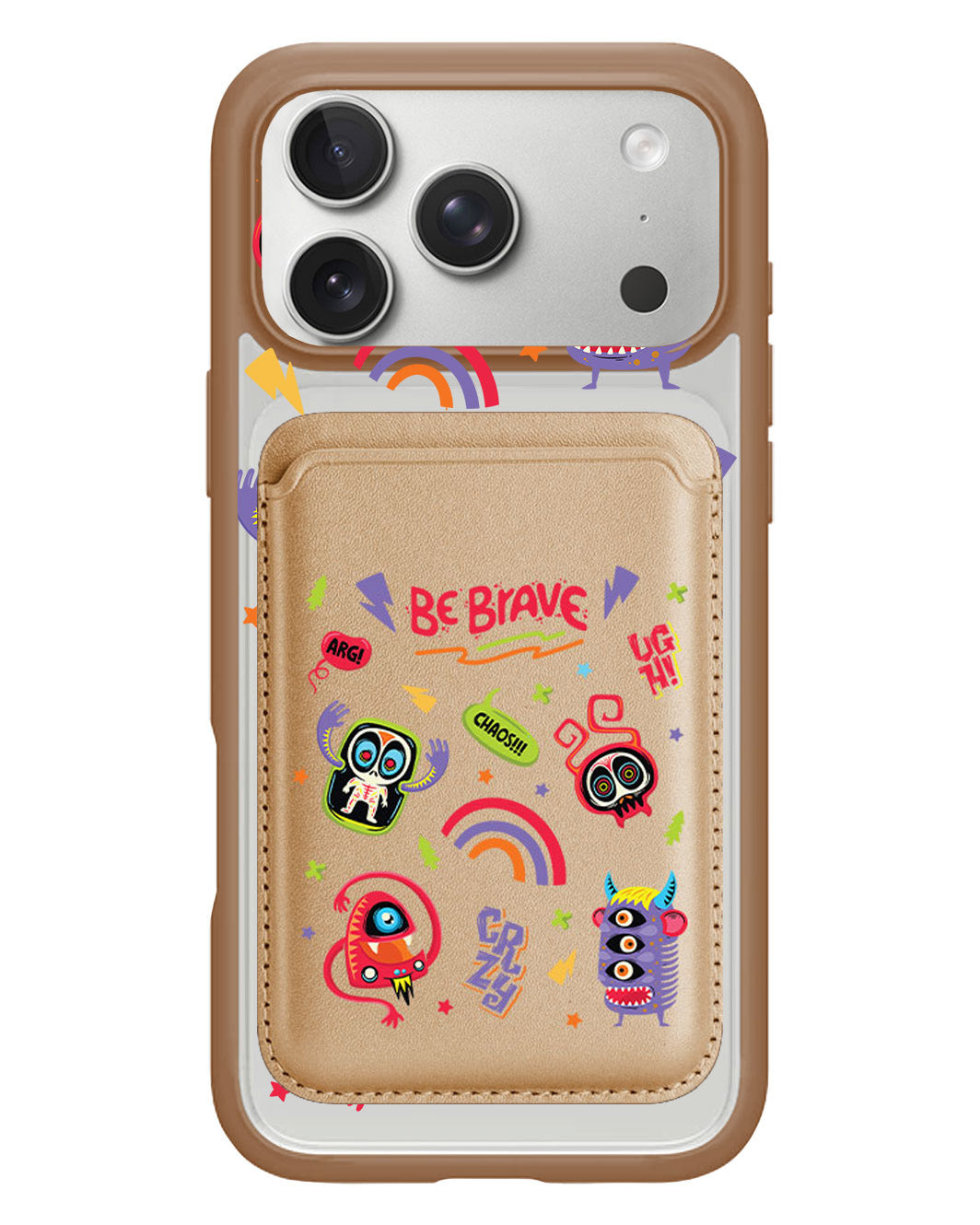 iPhone Magnetic Wallet Case - Baby Monster