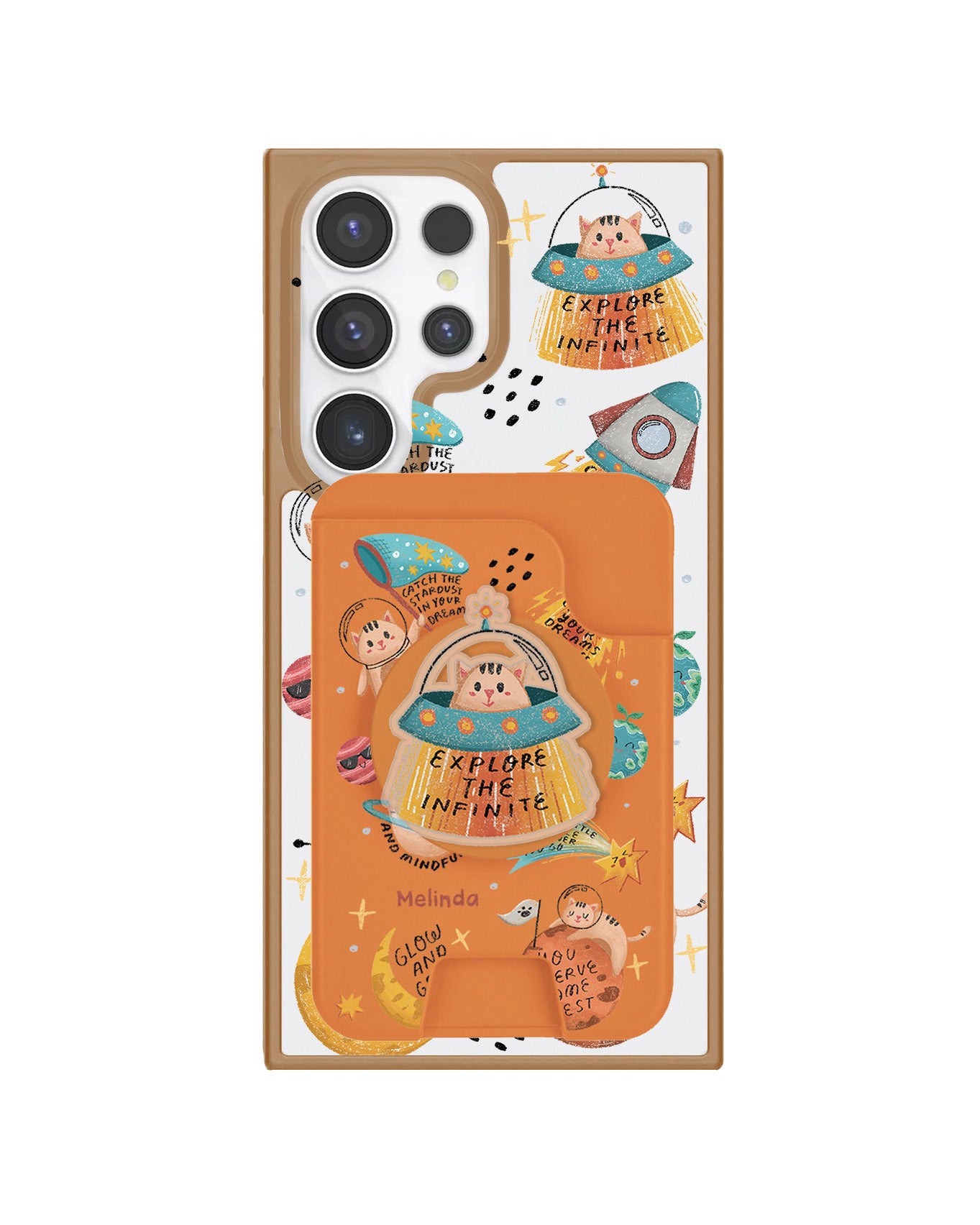 Android Magpop Wallet - Spaceship