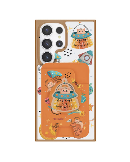 Android Magpop Wallet - Spaceship