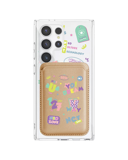 Android Magnetic Wallet Case - NCT Sticker Pack