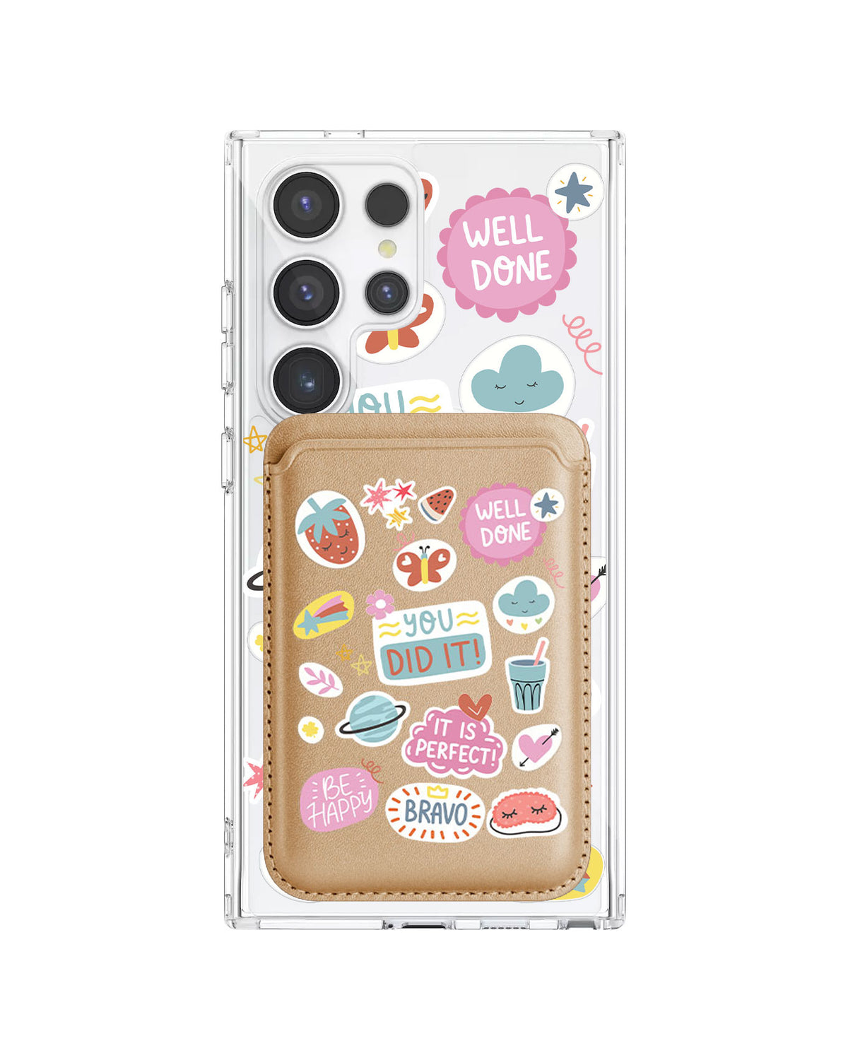 Android Magnetic Wallet Case - Motivation 1.0