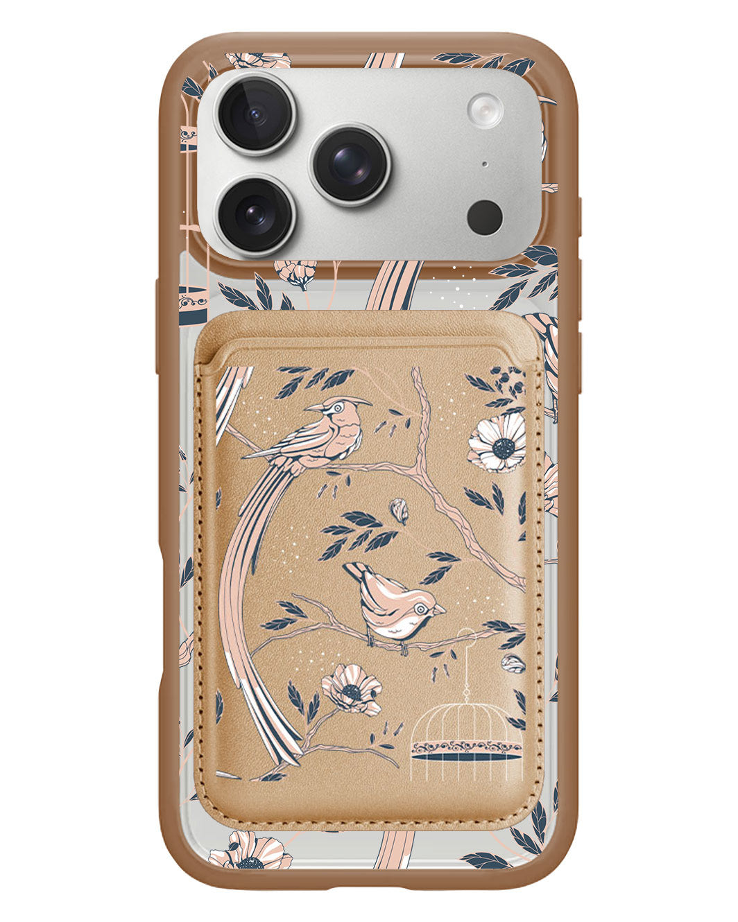 iPhone Magnetic Wallet Case - Lovebird 2.0