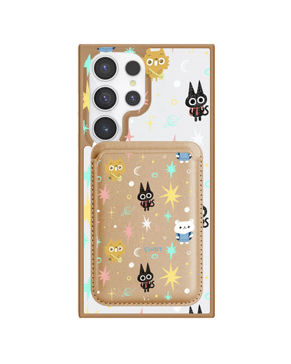 Android Magnetic Wallet Case - Backpack Traveller