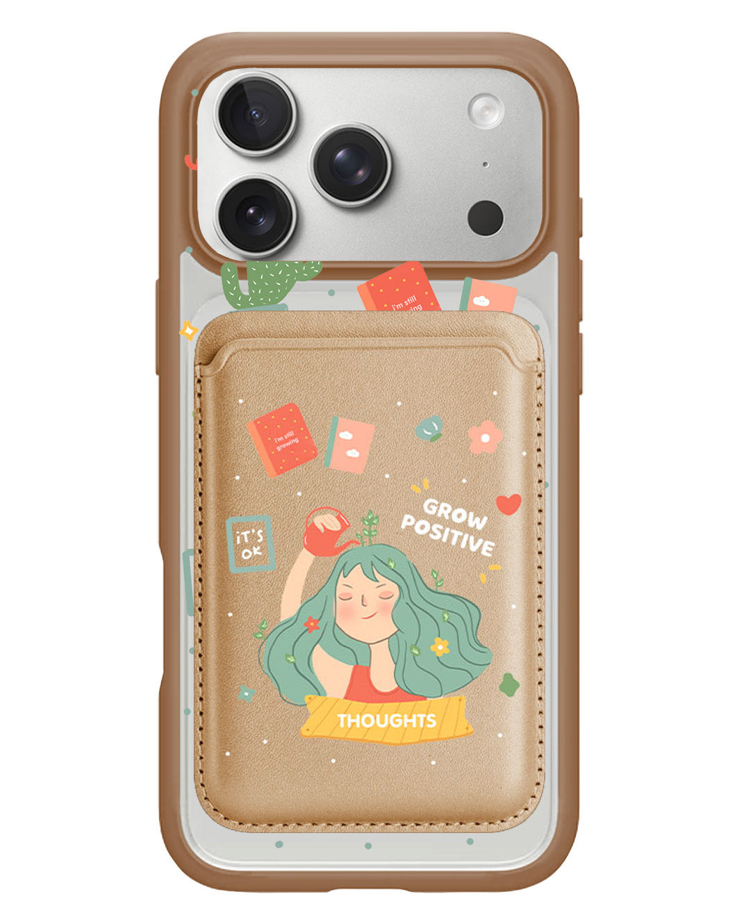 iPhone Magnetic Wallet Case - Grow