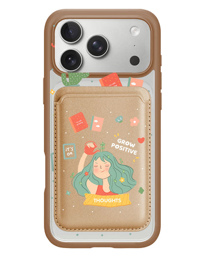iPhone Magnetic Wallet Case - Grow