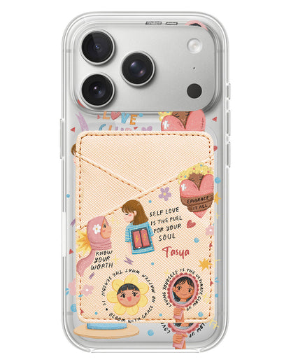 iPhone Phone Wallet Case - Self Love Club