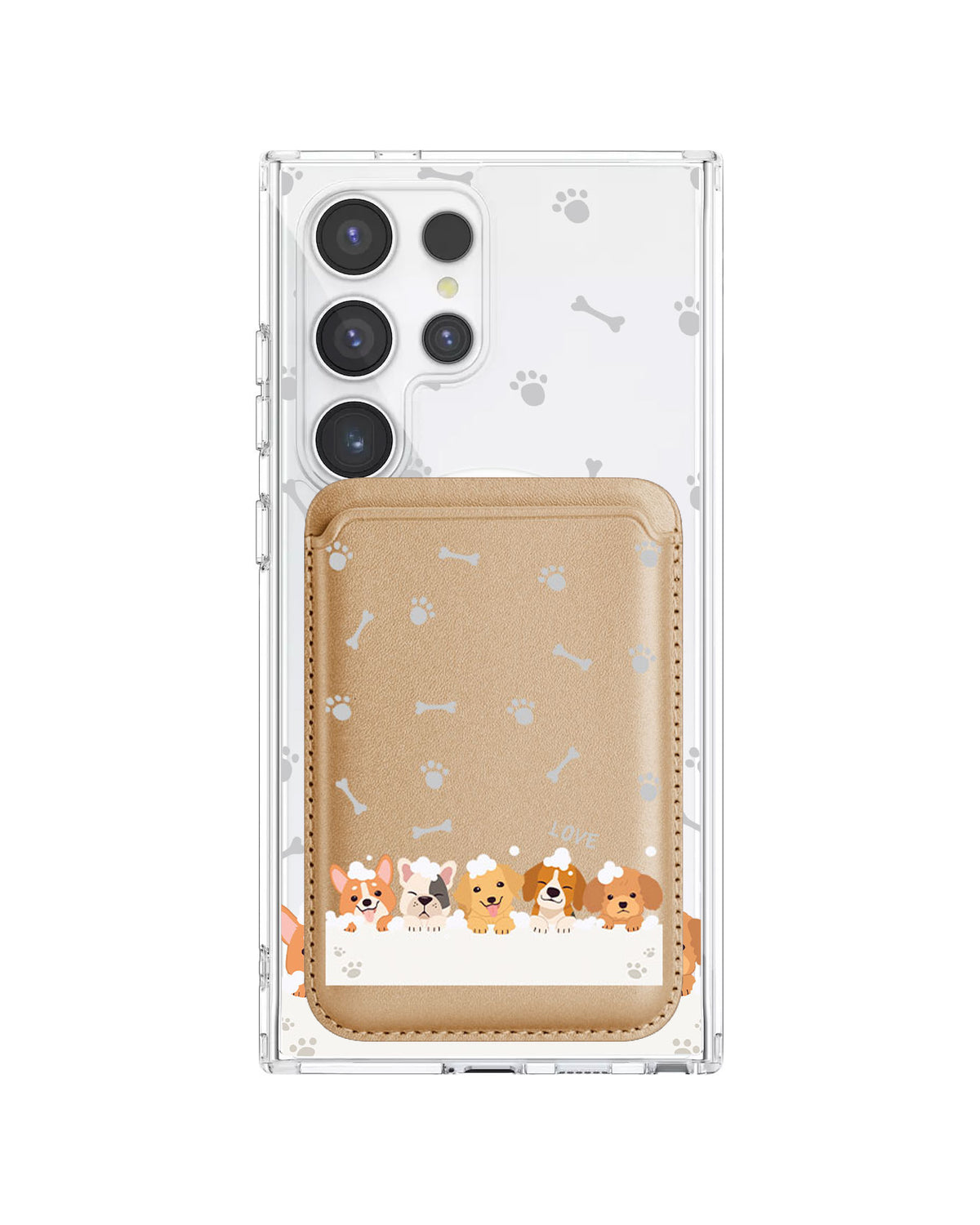 Android Magnetic Wallet Case - Ruff Family 2.0