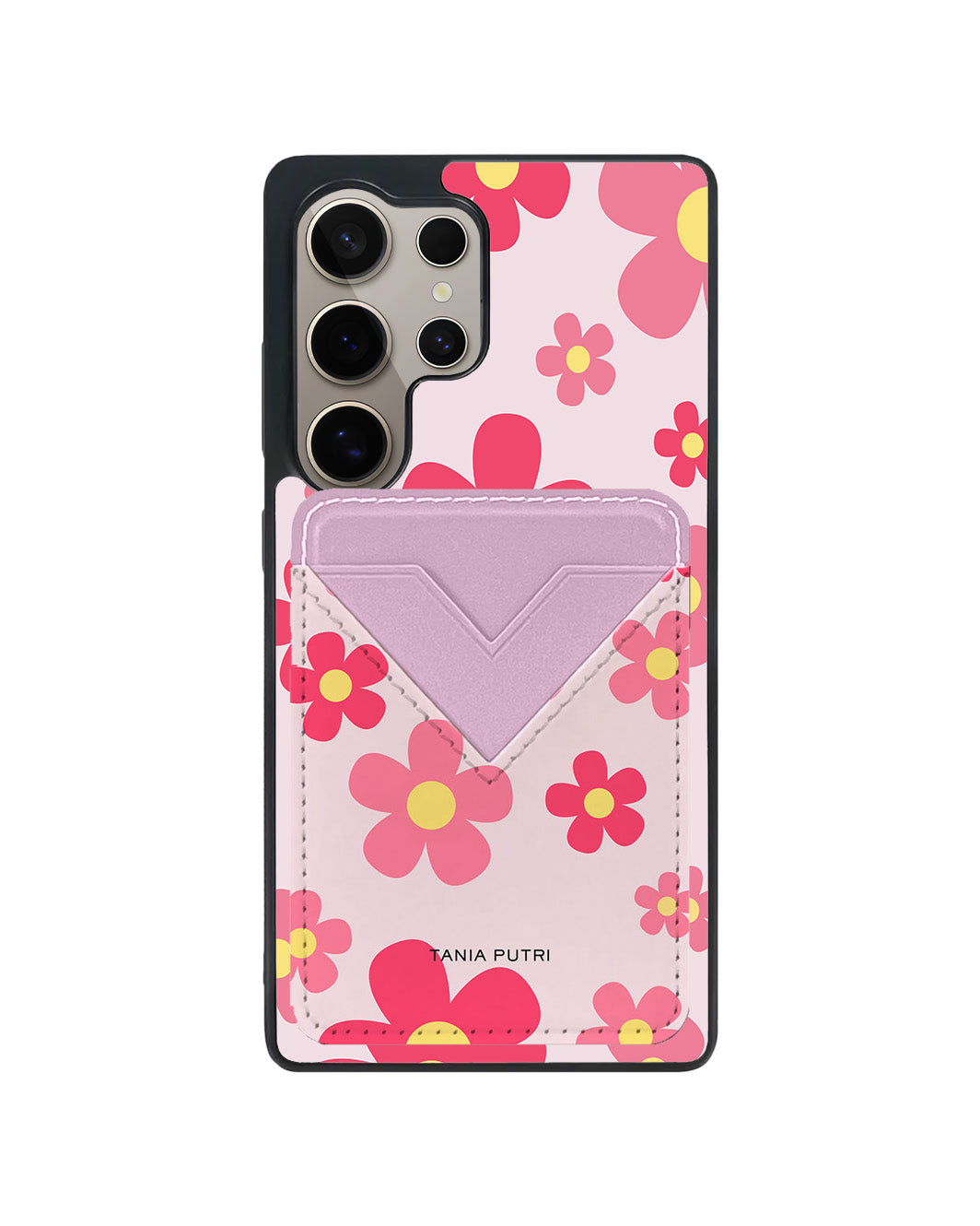 Android Avant Wallet Case - Daisy Blush