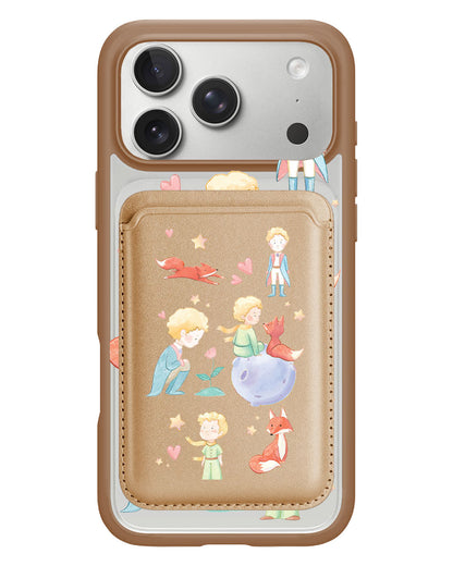 iPhone Magnetic Wallet Case - Little Prince & Fox