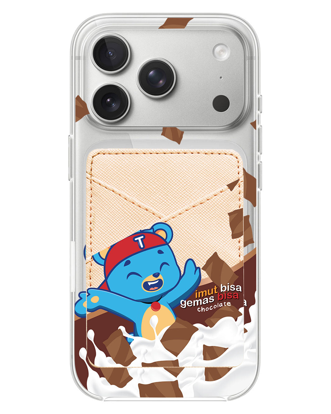 iPhone Phone Wallet Case - Tedy