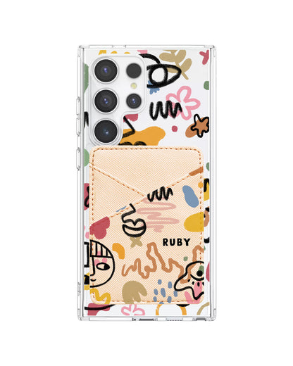 Android Phone Wallet Case - Abstract 3