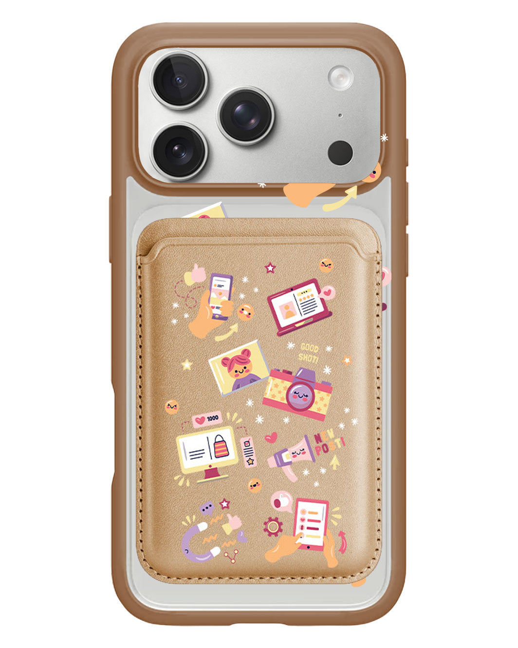 iPhone Magnetic Wallet Case - Content Creator