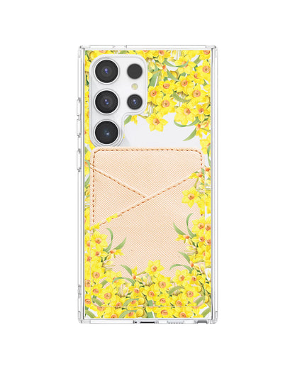 Android Phone Wallet Case - March Daffodil