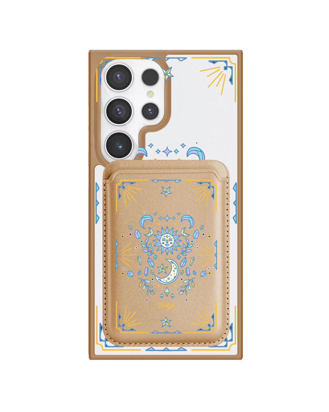 Android Magnetic Wallet Case - Cosmic Dream