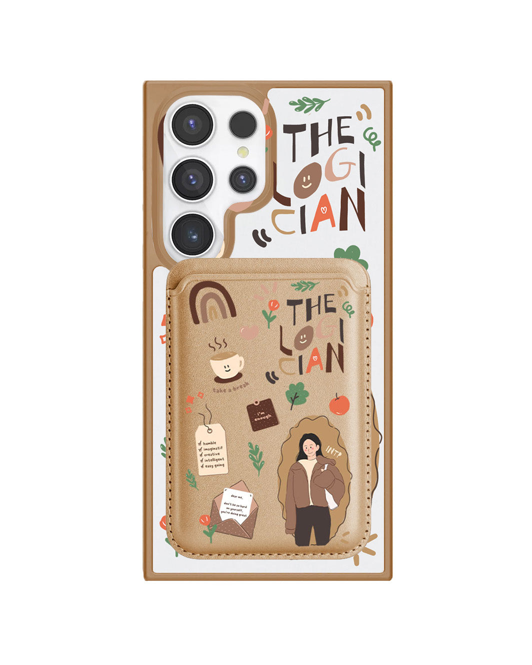 Android Magnetic Wallet Case - INTP