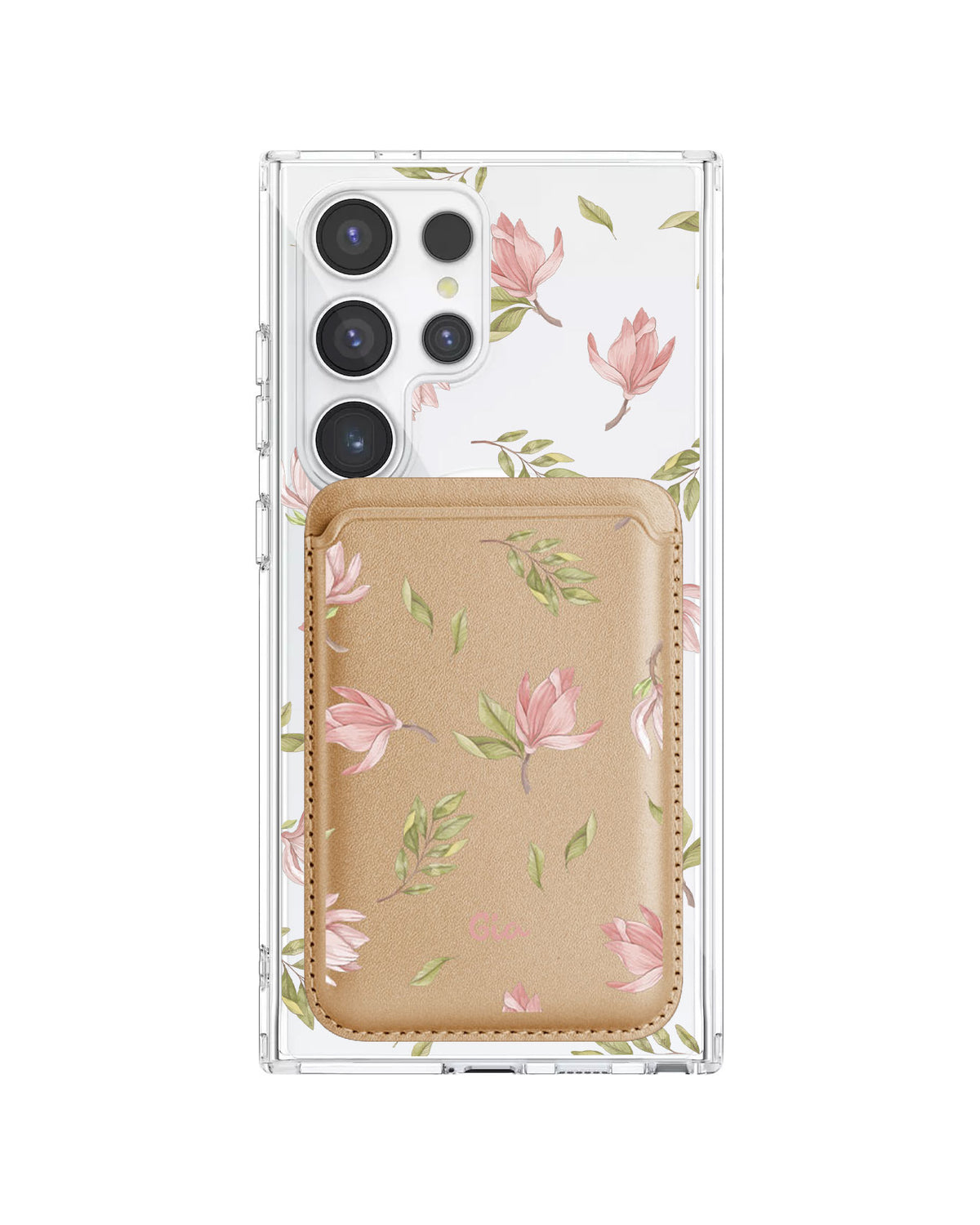 Android Magnetic Wallet Case - Azalea