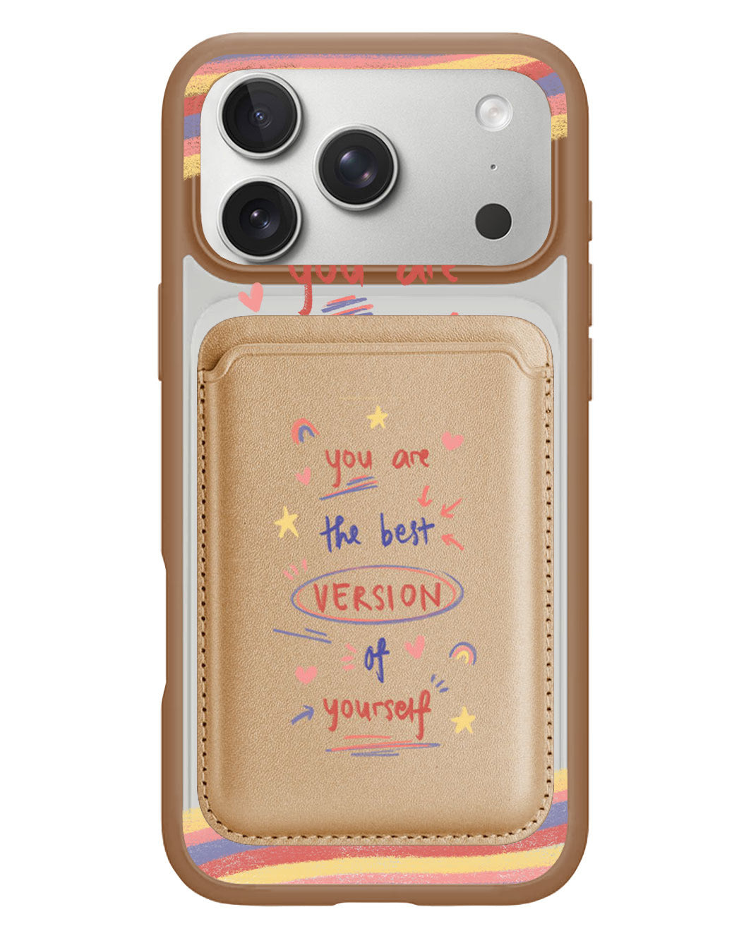iPhone Magnetic Wallet Case - Love Yourself