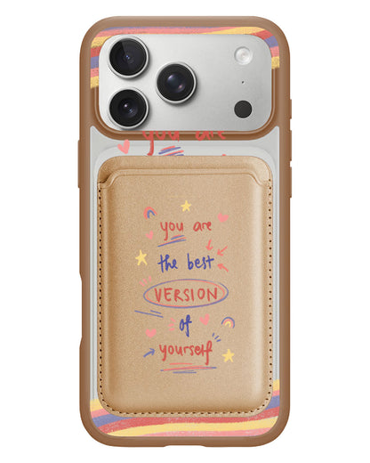 iPhone Magnetic Wallet Case - Love Yourself