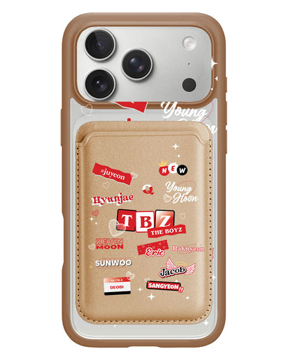 iPhone Magnetic Wallet Case - The Boyz Members